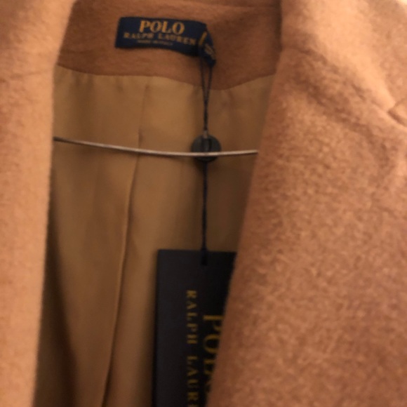 Polo Ralph Lauren made in Italy camel hair coat - Picture 7 of 8